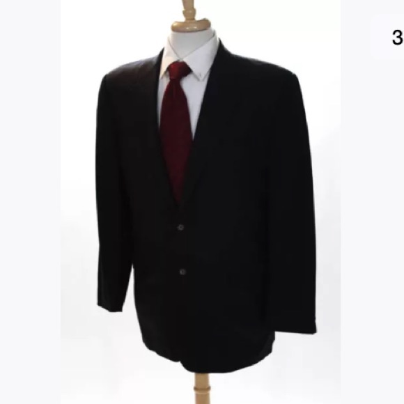 HICKEY FREEMAN navy Blue Travel   Jacket SZ42 - Picture 6 of 8